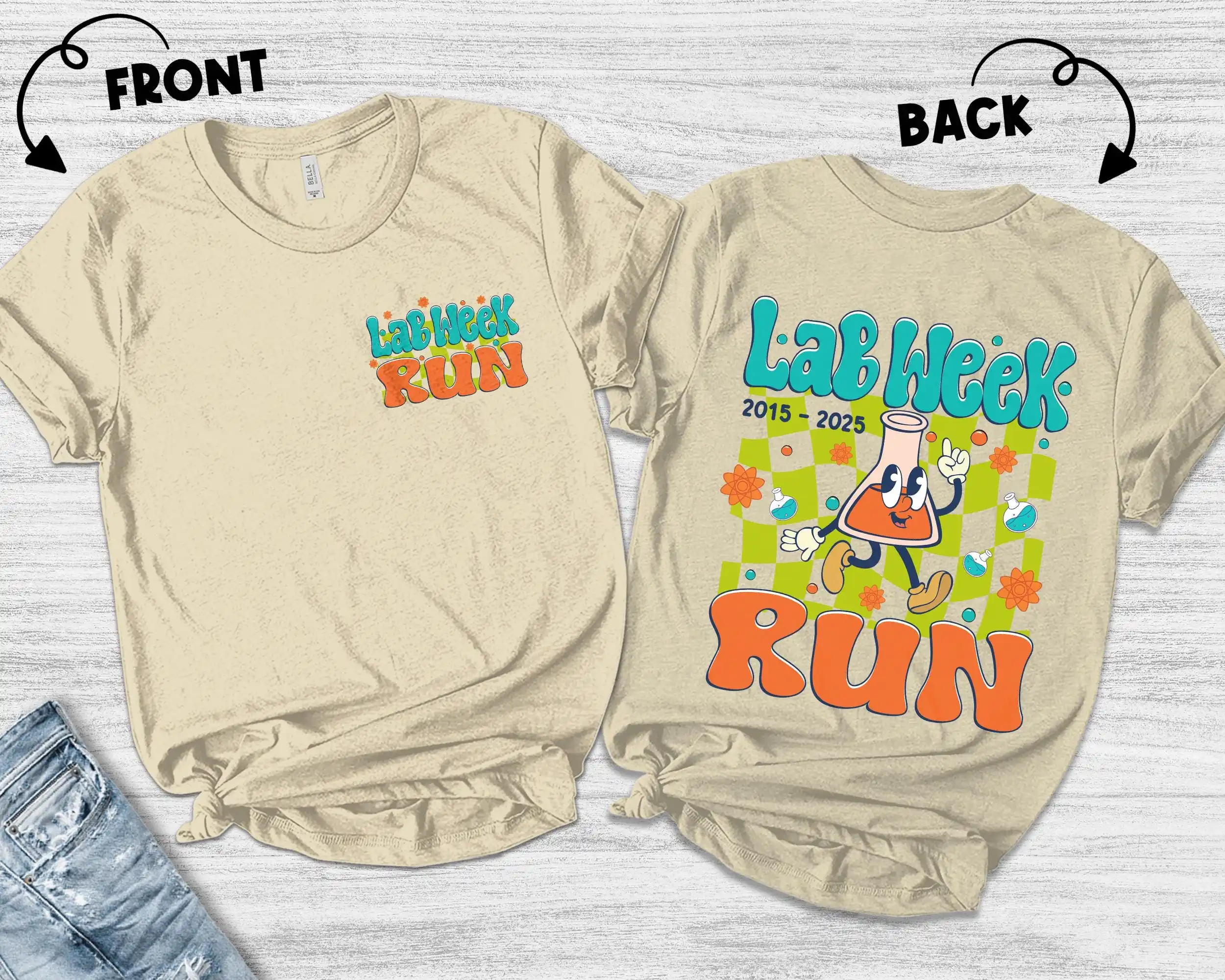 Retro Lab Week 2025 T Shirt Ru - Medical Lab Week 2025 评论和价格