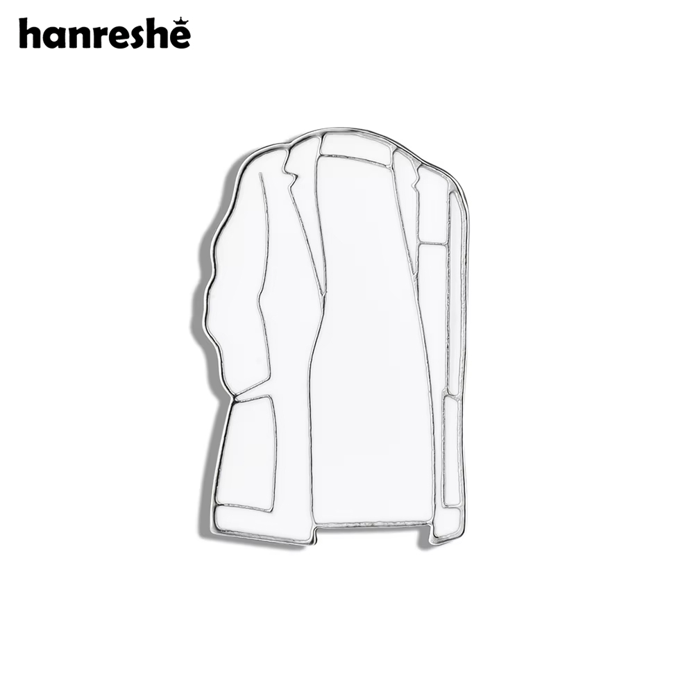 Hanreshe White Coat Enamel Bro - Medical Lab And Science 评论和价格