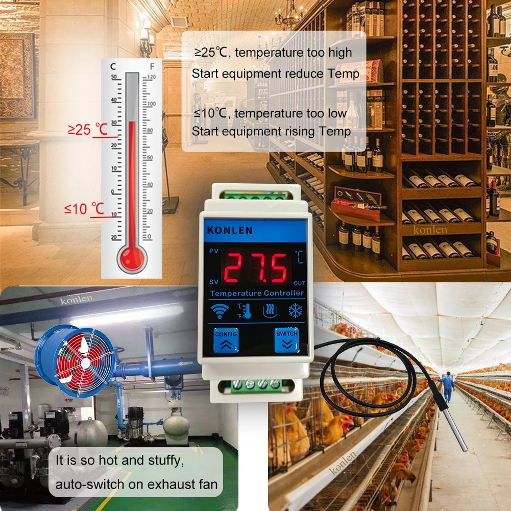 Tuya WIFI Temperature Sensor T - Lab Incubator 评论和价格