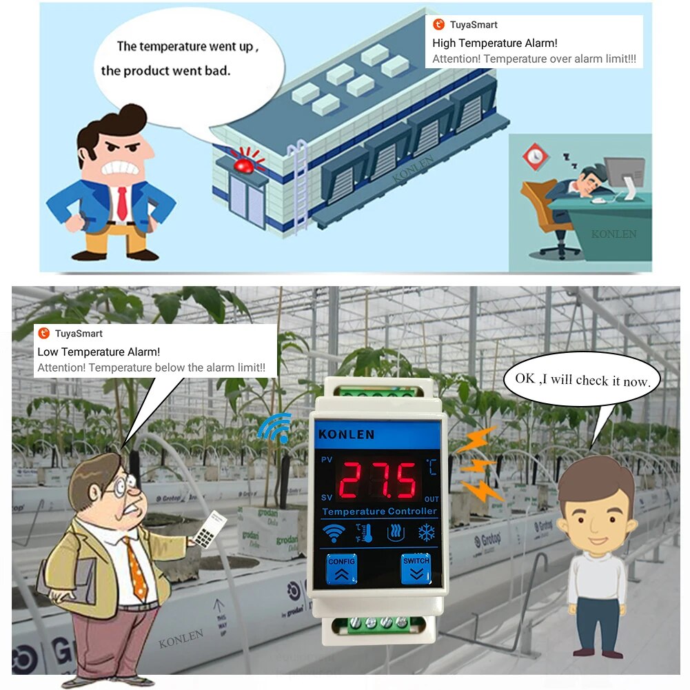 Tuya WIFI Temperature Sensor T - Lab Incubator 评论和价格