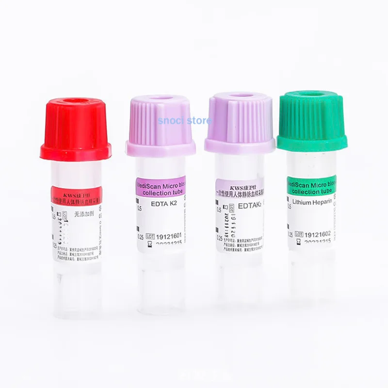 100pcs Sterile Micro Blood Col - Blood Collection Tube 评论和价格